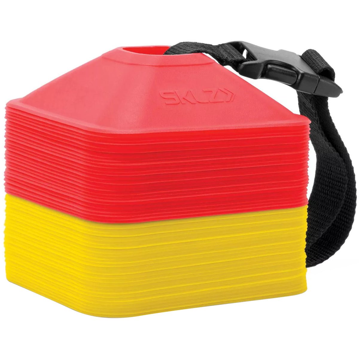 SKLZ Mini Cones for Speed and Agility Training 20 - Pack - Red/Yellow - Forza Sports