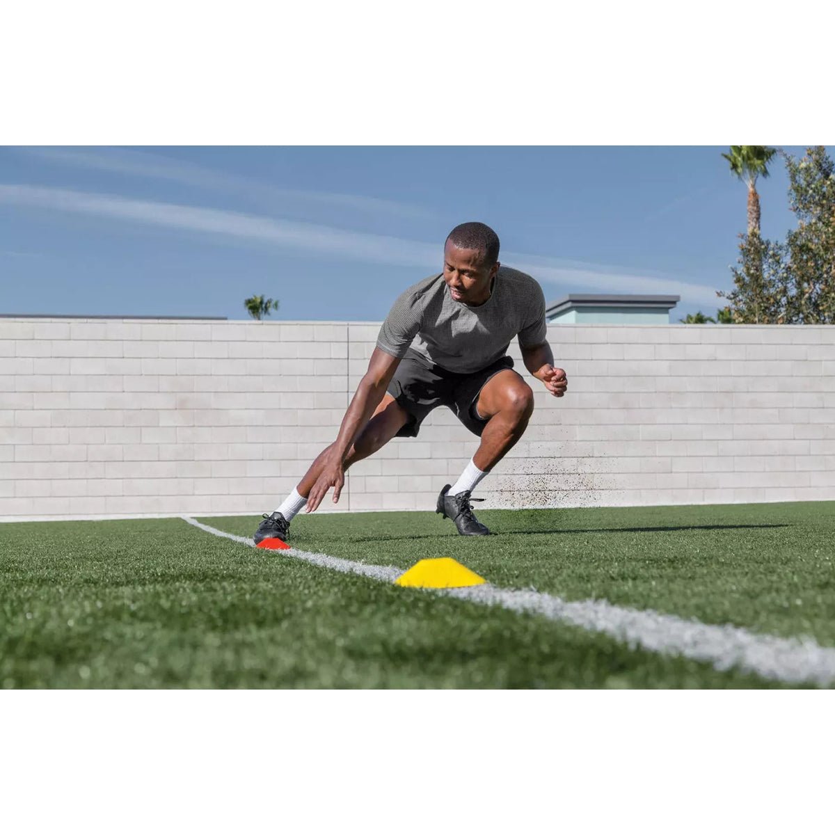 SKLZ Mini Cones for Speed and Agility Training 20 - Pack - Red/Yellow - Forza Sports
