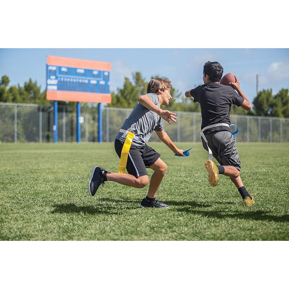 SKLZ 10 - Man Flag Football Set - Blue/Yellow - Forza Sports