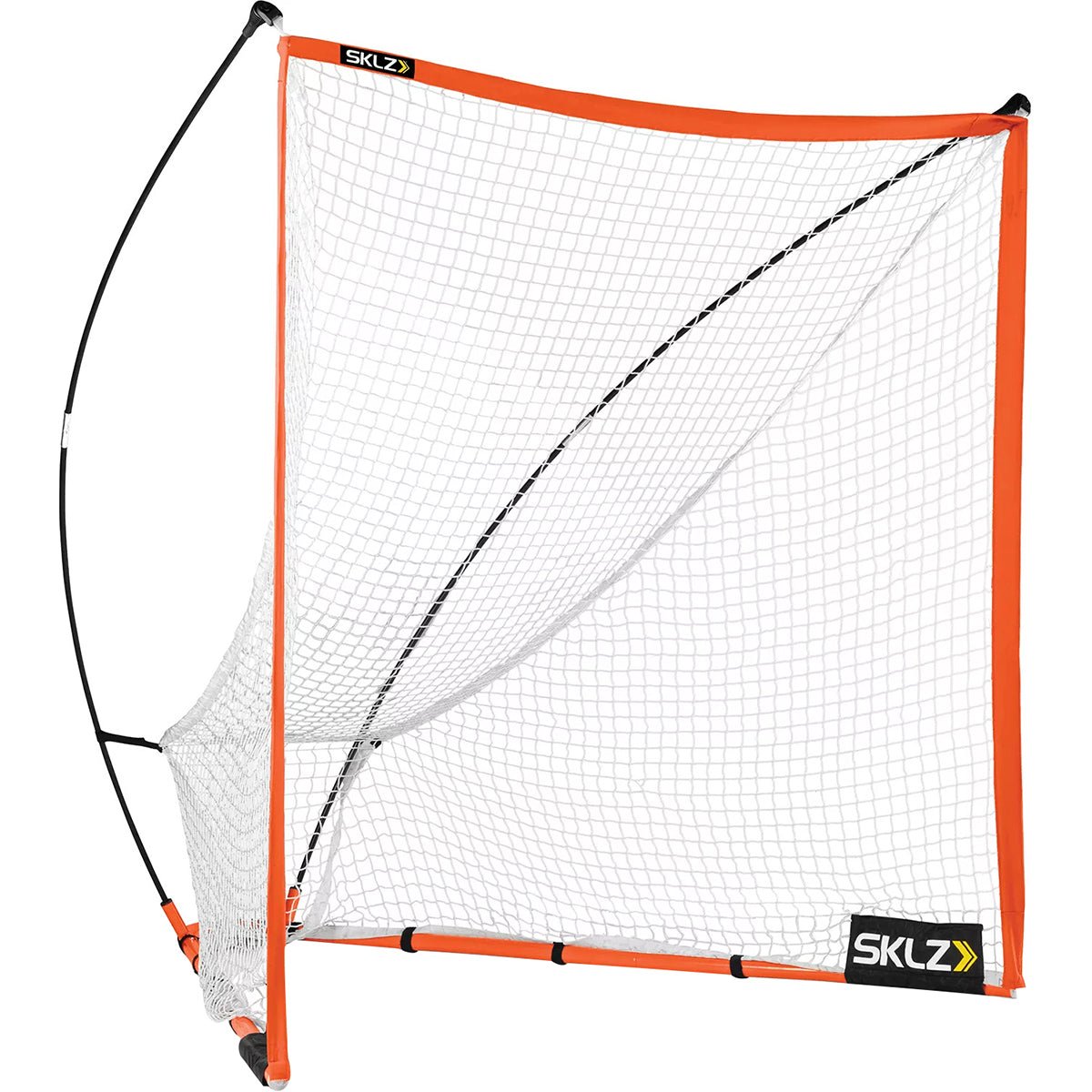 SKLZ Quickster 6' x 6' Lacrosse Goal - Orange/White - Forza Sports