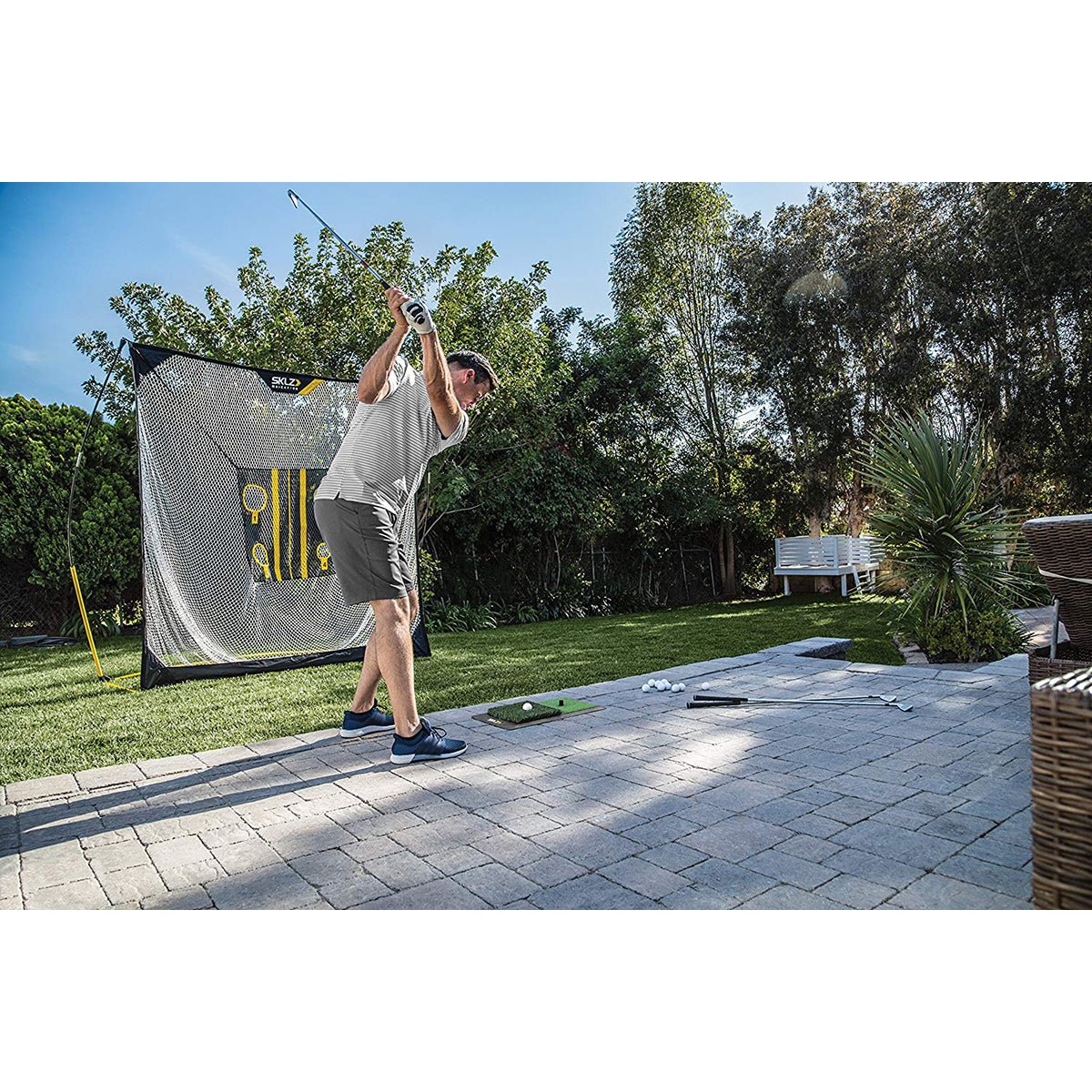 SKLZ Launch Pad Multi - Purpose Practice Golf Mat - Green - Forza Sports