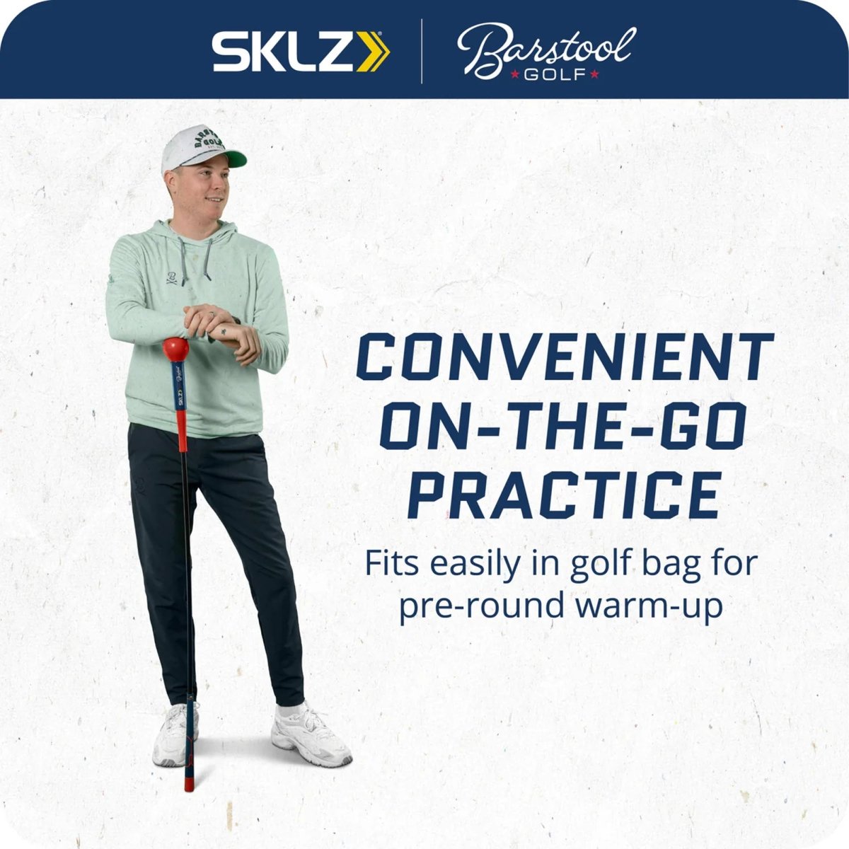 SKLZ Barstool Gold Flex Trainer, 48" - Forza Sports