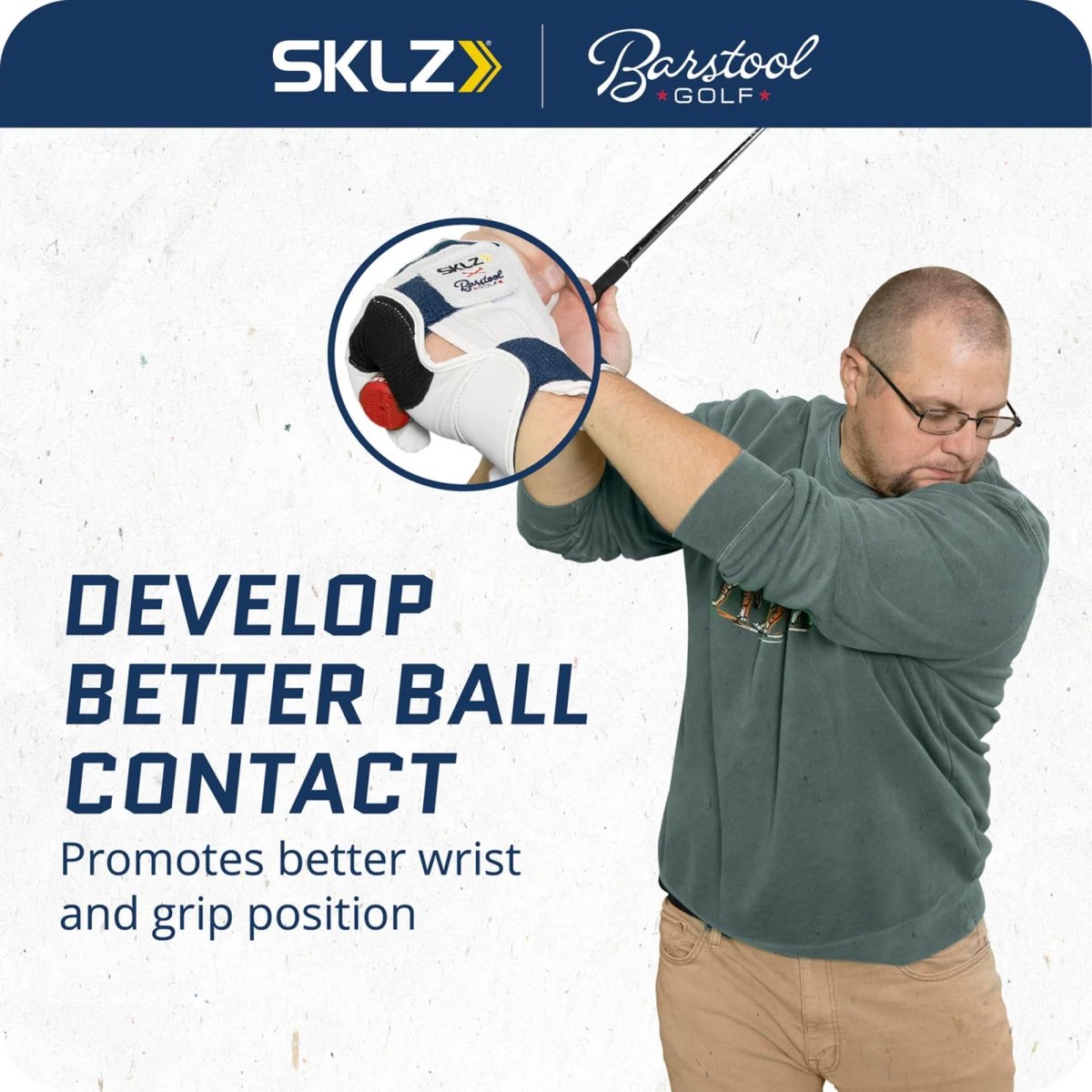 SKLZ Barstool Smart Glove, Men's Left, Large - Forza Sports