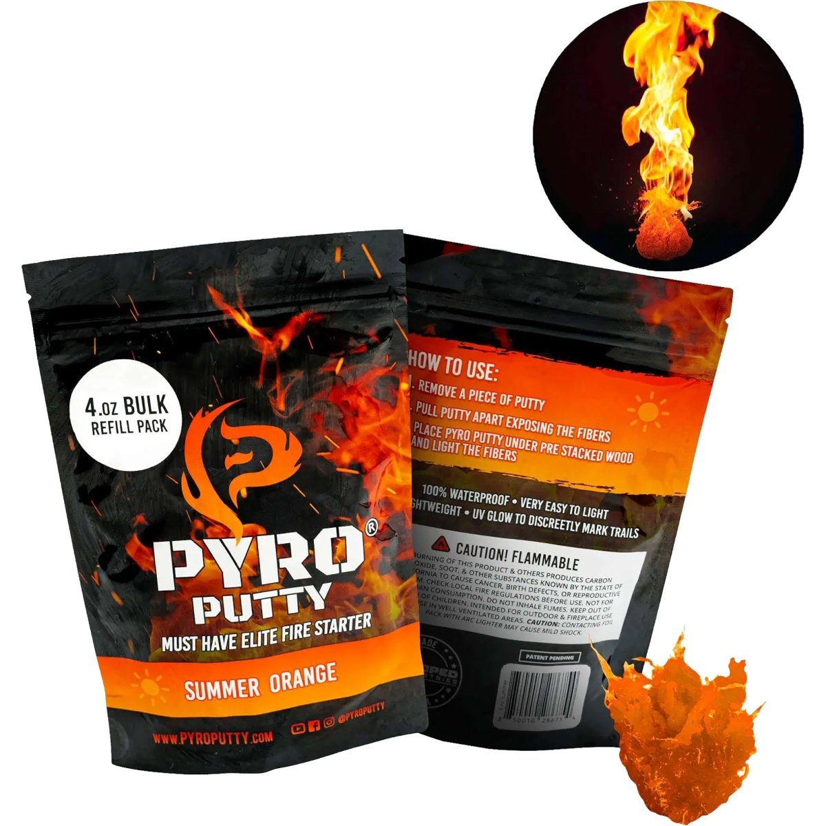 Pyro Putty - 4 oz Resealable Bag - Forza Sports