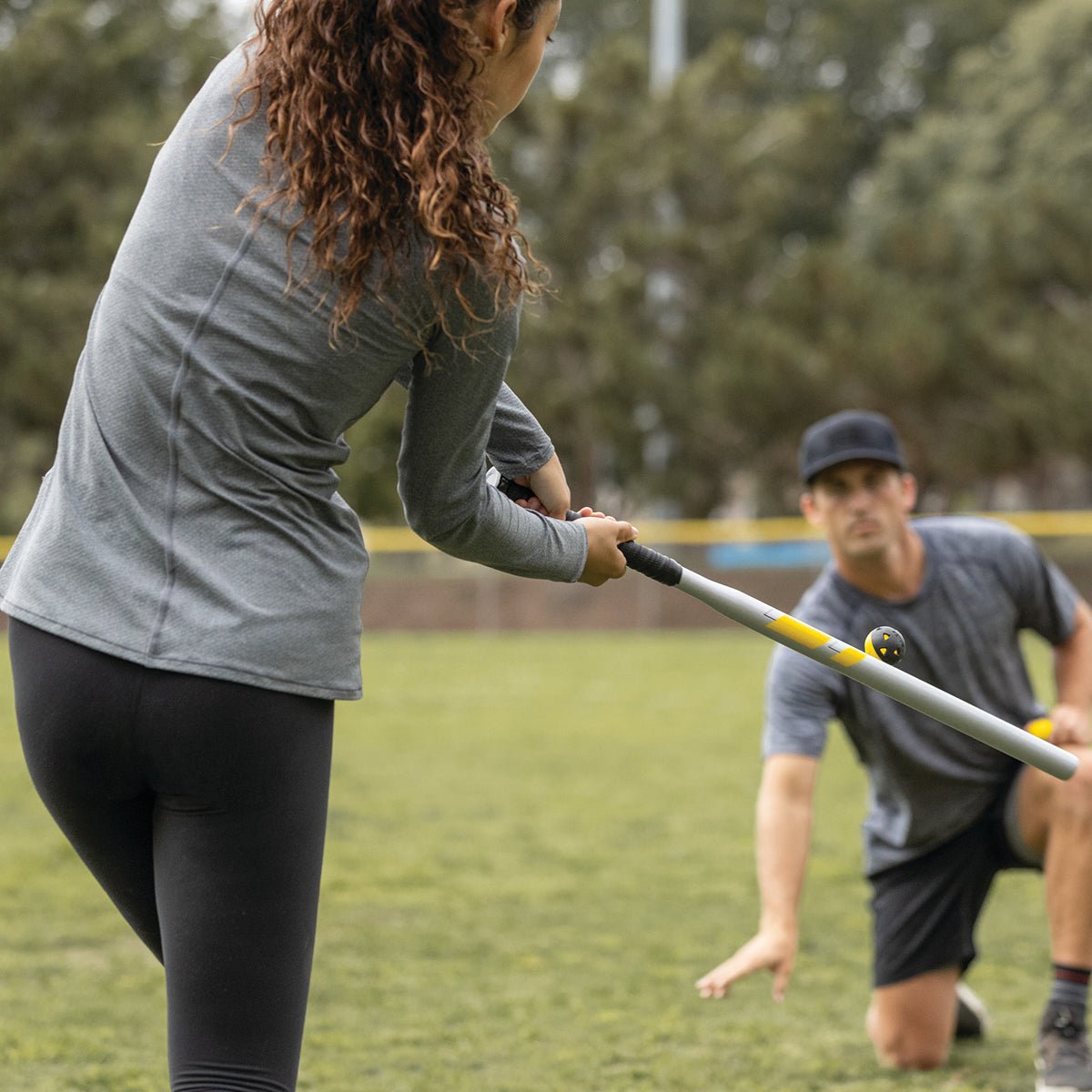 SKLZ Quick Stick Underload Speed Training Bat - Gray - Forza Sports