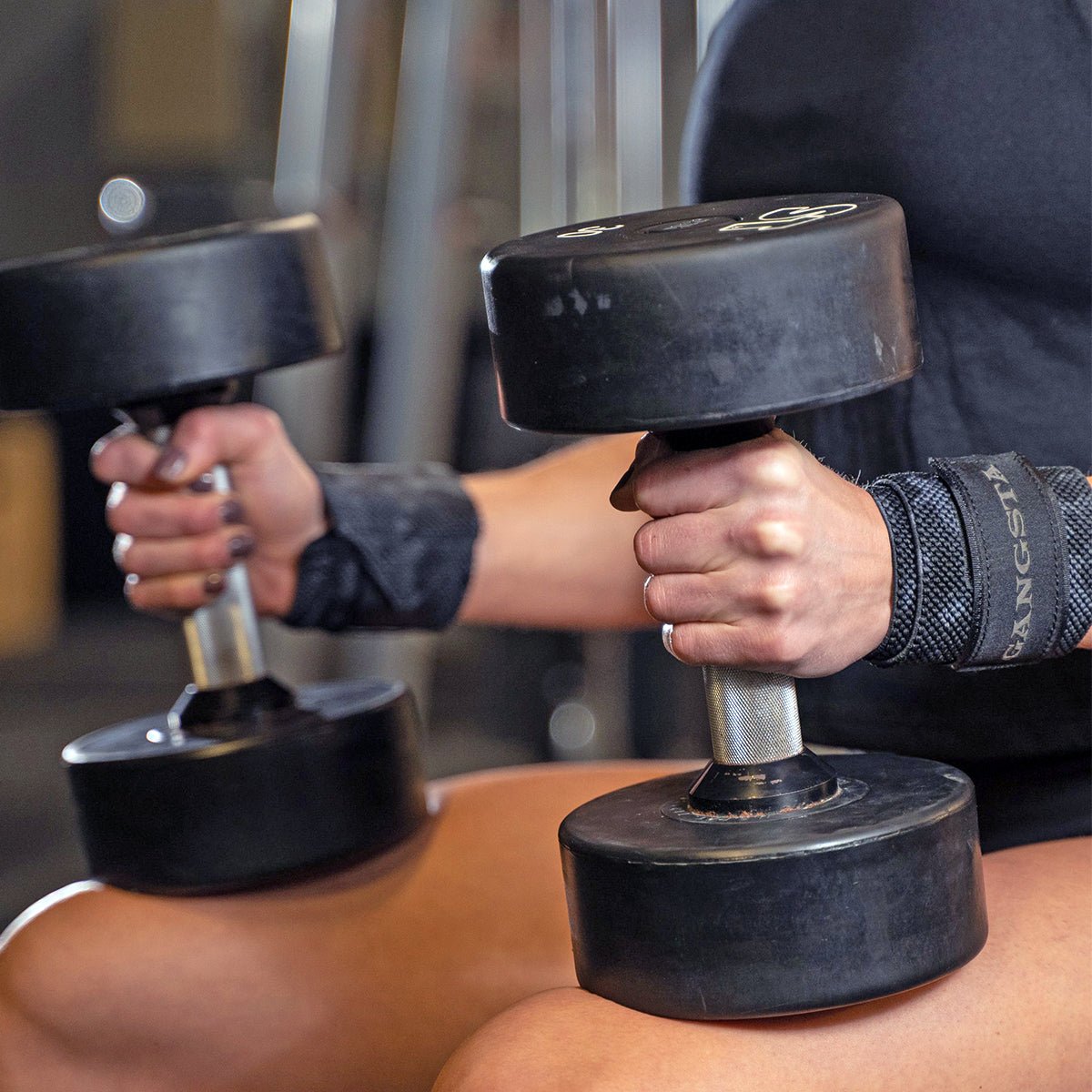 Sling Shot Gangsta Wrist Wraps by Mark Bell, IPF approved weight lifting support - Forza Sports