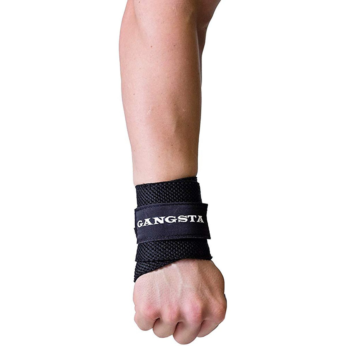 Sling Shot Gangsta Wrist Wraps by Mark Bell - Black