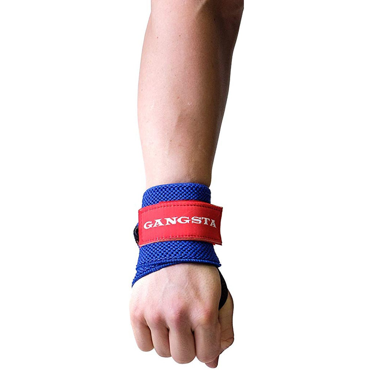 Sling Shot Gangsta Wrist Wraps by Mark Bell - Blue