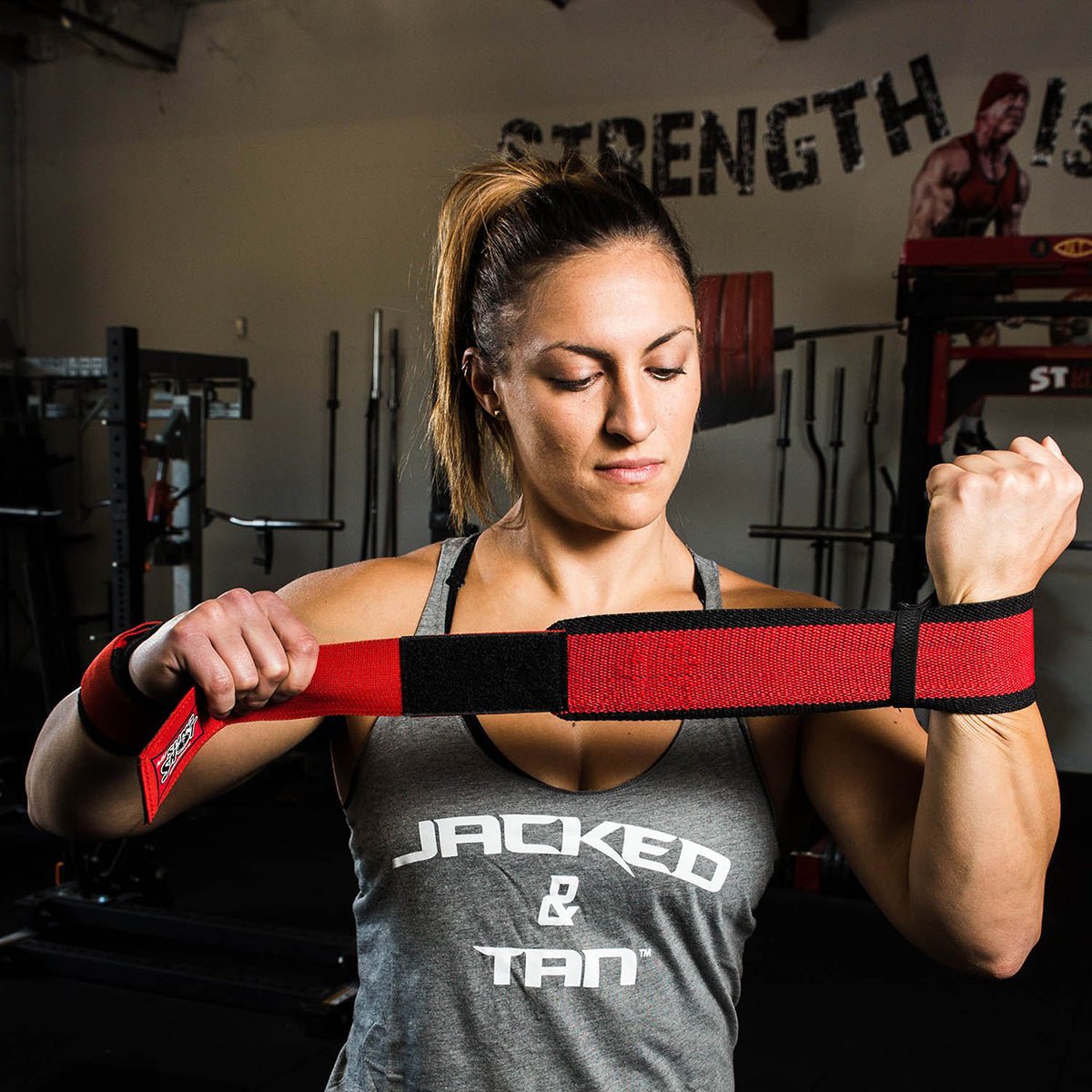 Sling Shot STretchy Wrist Wraps by Mark Bell - Forza Sports