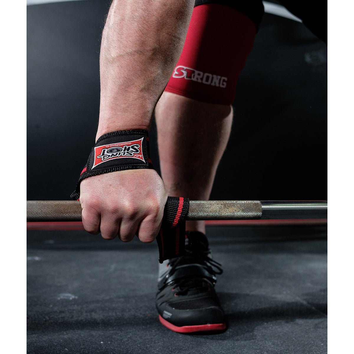 Sling Shot Super Heavy Duty Weight Lifting Straps by Mark Bell Forza