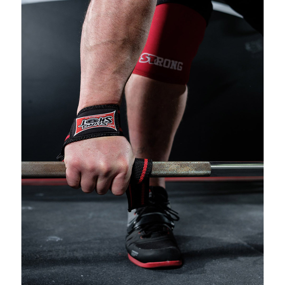 Sling Shot Super Heavy Duty Weight Lifting Straps by Mark Bell Sling Shot
