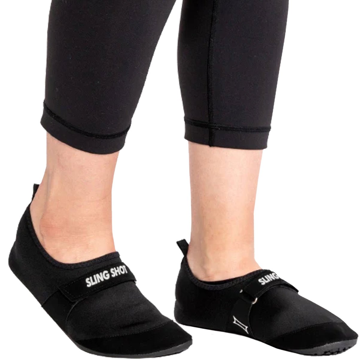 Sling Shot Deadlift Slippers by Mark Bell - Black - Forza Sports