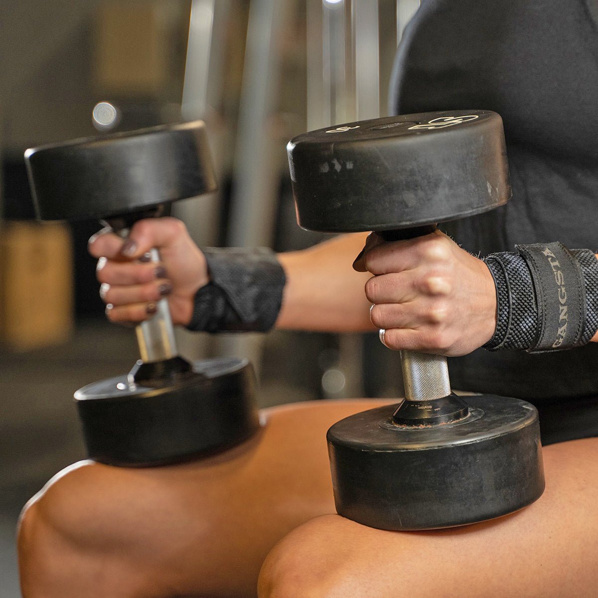 Sling Shot Gangsta Wrist Wraps by Mark Bell, IPF approved weight lifting support - Forza Sports