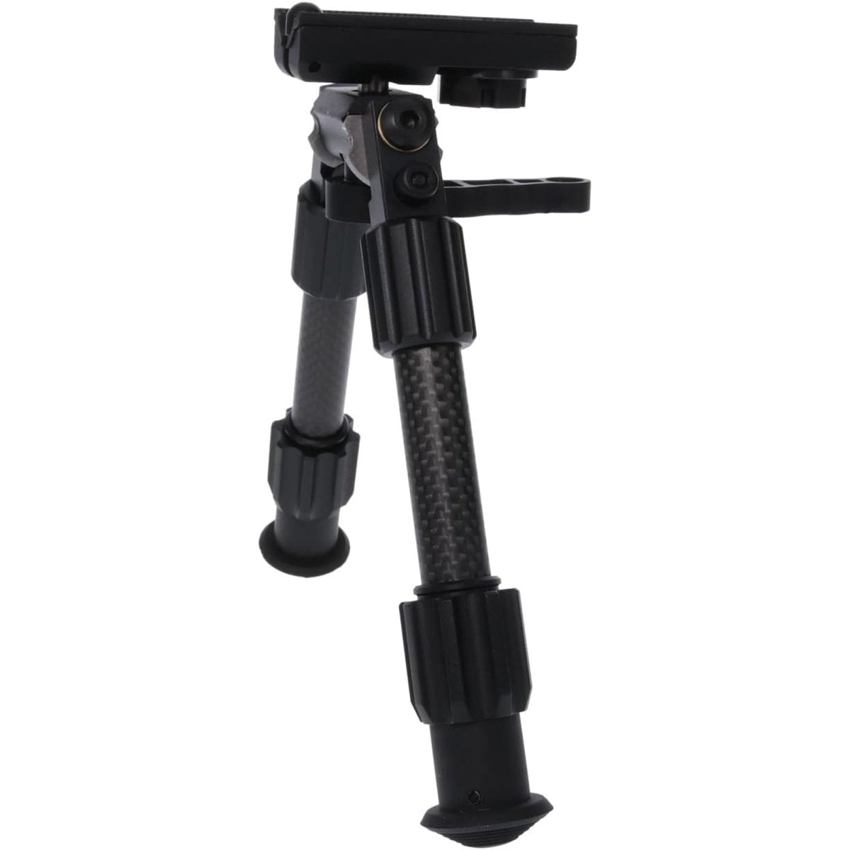 Truglo Tac Pod Carbon Pro Bipod with Sling Stud Mount Adapter - Adjustable 6" - 9” - Forza Sports