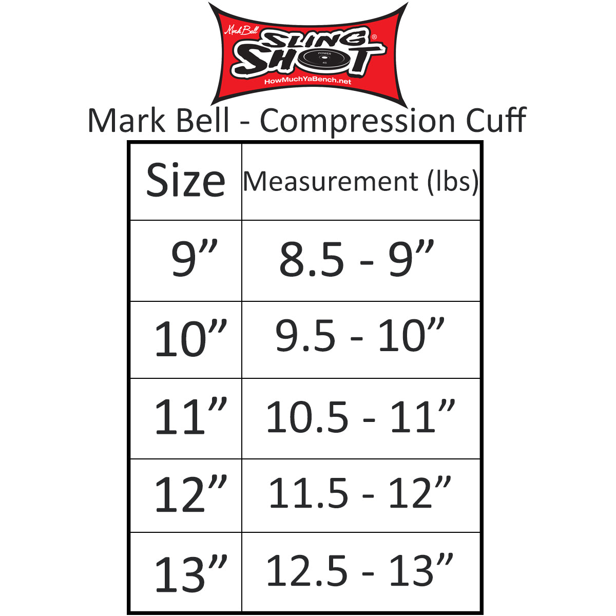Sling Shot Compression Cuff Upper Body by Mark Bell Sling Shot