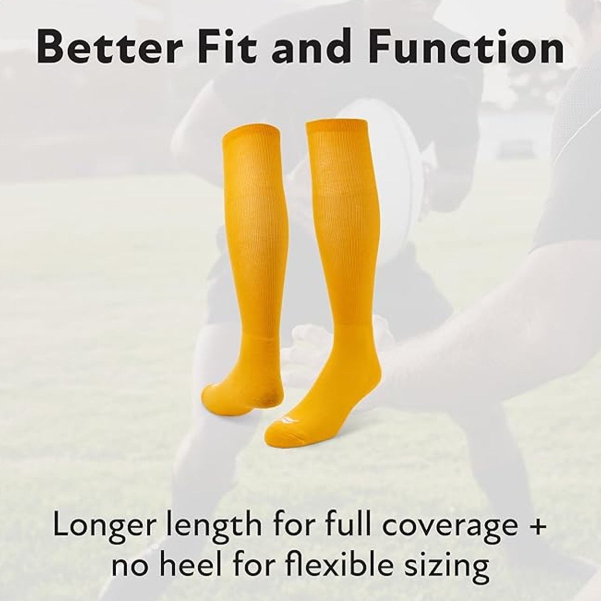 Sof Sole All Sport Over - The - Calf Team Athletic Performance Socks, Red - Forza Sports