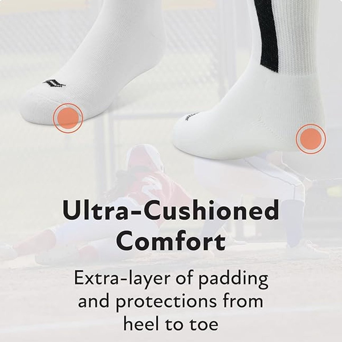 Sof Sole Baseball/Softball Over - The - Calf Team Athletic Performance Socks, Forest Green - Forza Sports