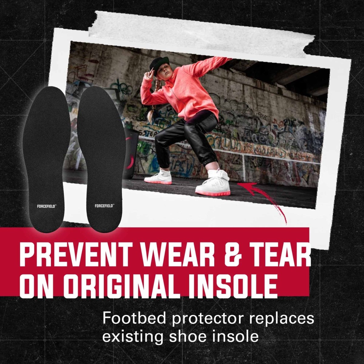 Sof Sole Footbed Protectors Insoles Trim to Fit - Forza Sports