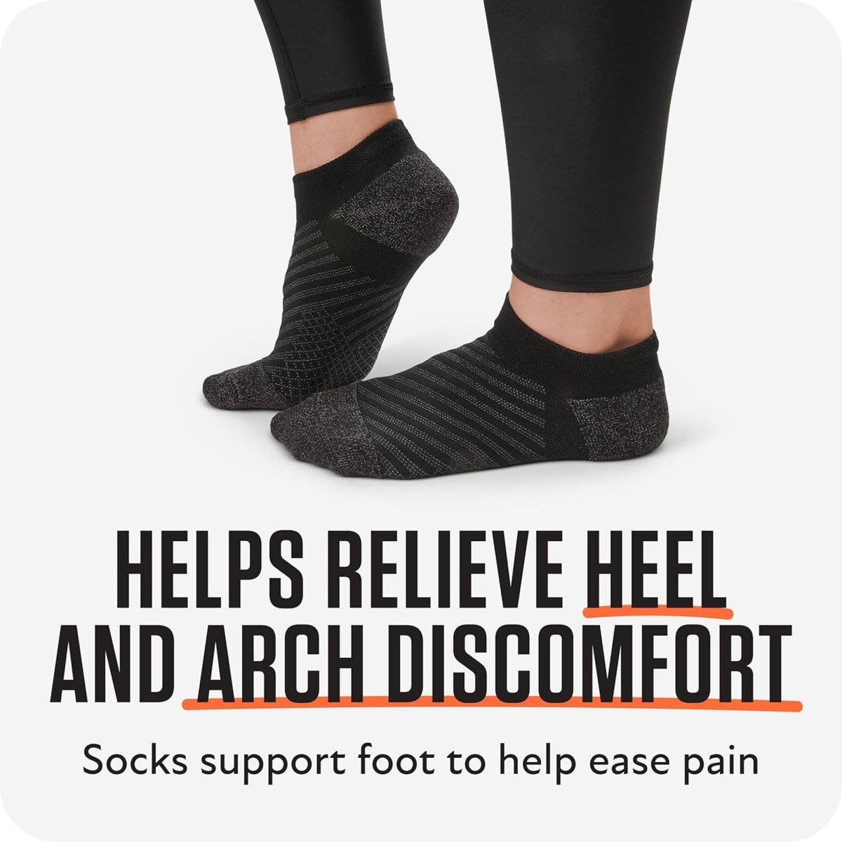 Sof Sole No Show Plantar Fascia Sock - Forza Sports