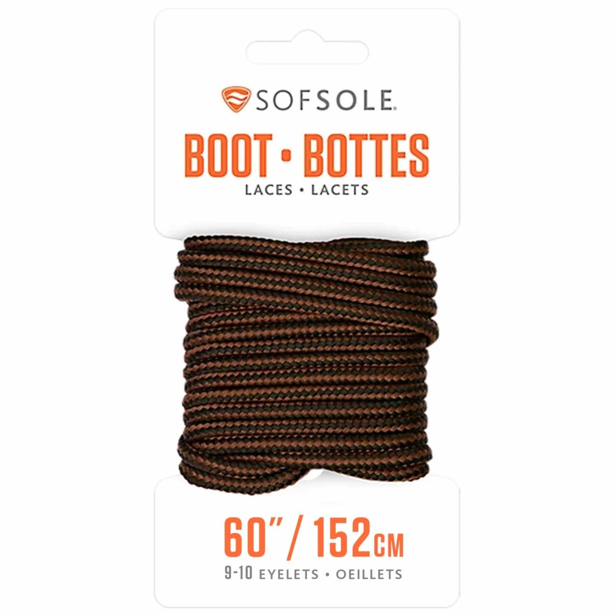 Sof Sole Waxed Boot Laces, 60" - Forza Sports