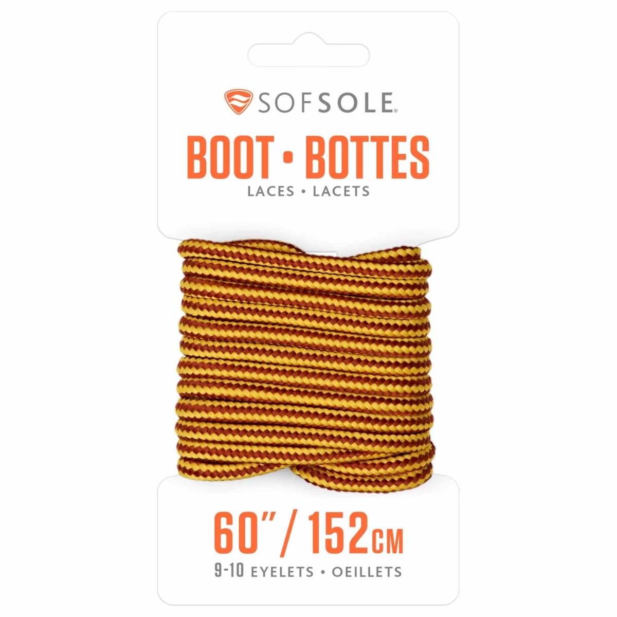 Sof Sole Waxed Boot Laces, 60" - Forza Sports