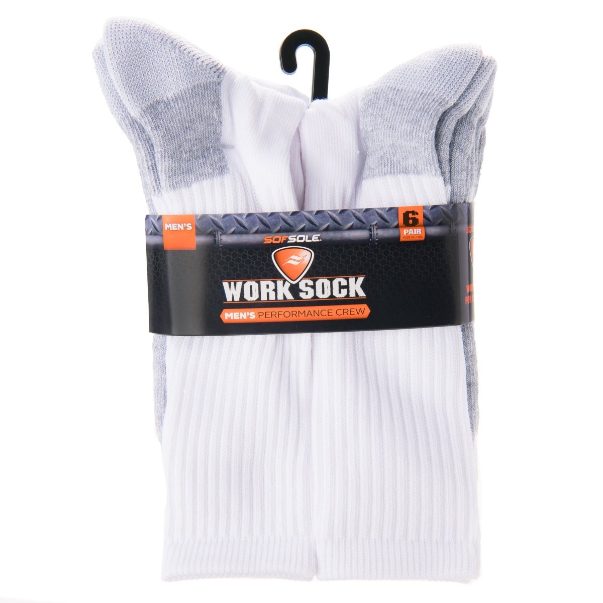 Sof Sole Men's Performance Crew Work Socks - Forza Sports