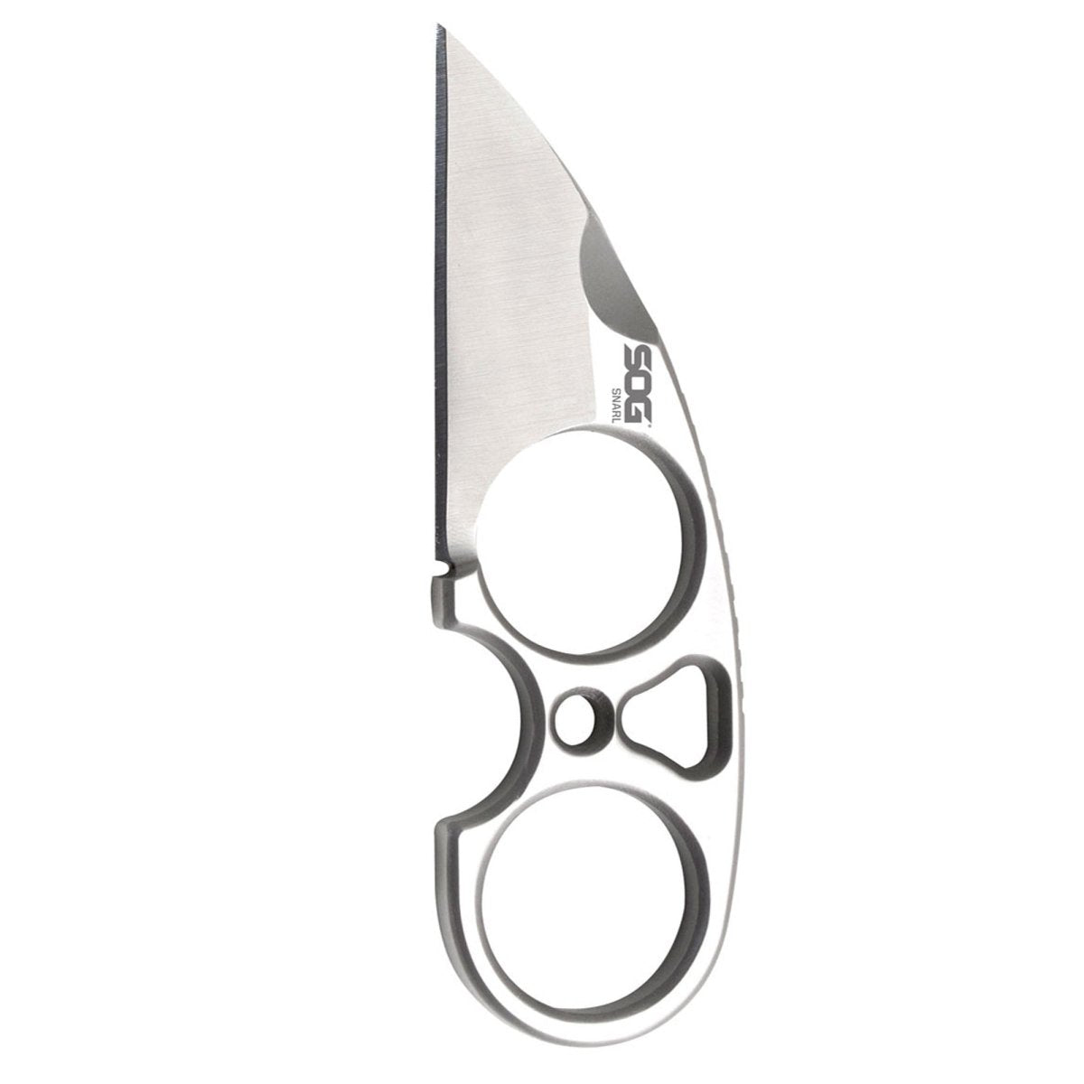 SOG - Snarl - 2.3" Sheepsfoot Style Blade and Black Sheath - Forza Sports