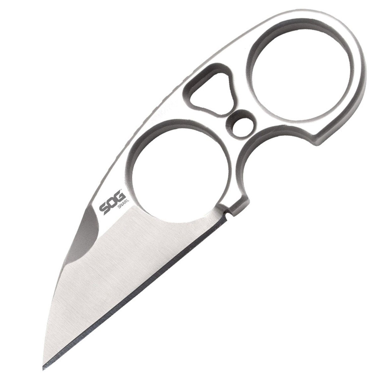 SOG - Snarl - 2.3" Sheepsfoot Style Blade and Black Sheath - Forza Sports