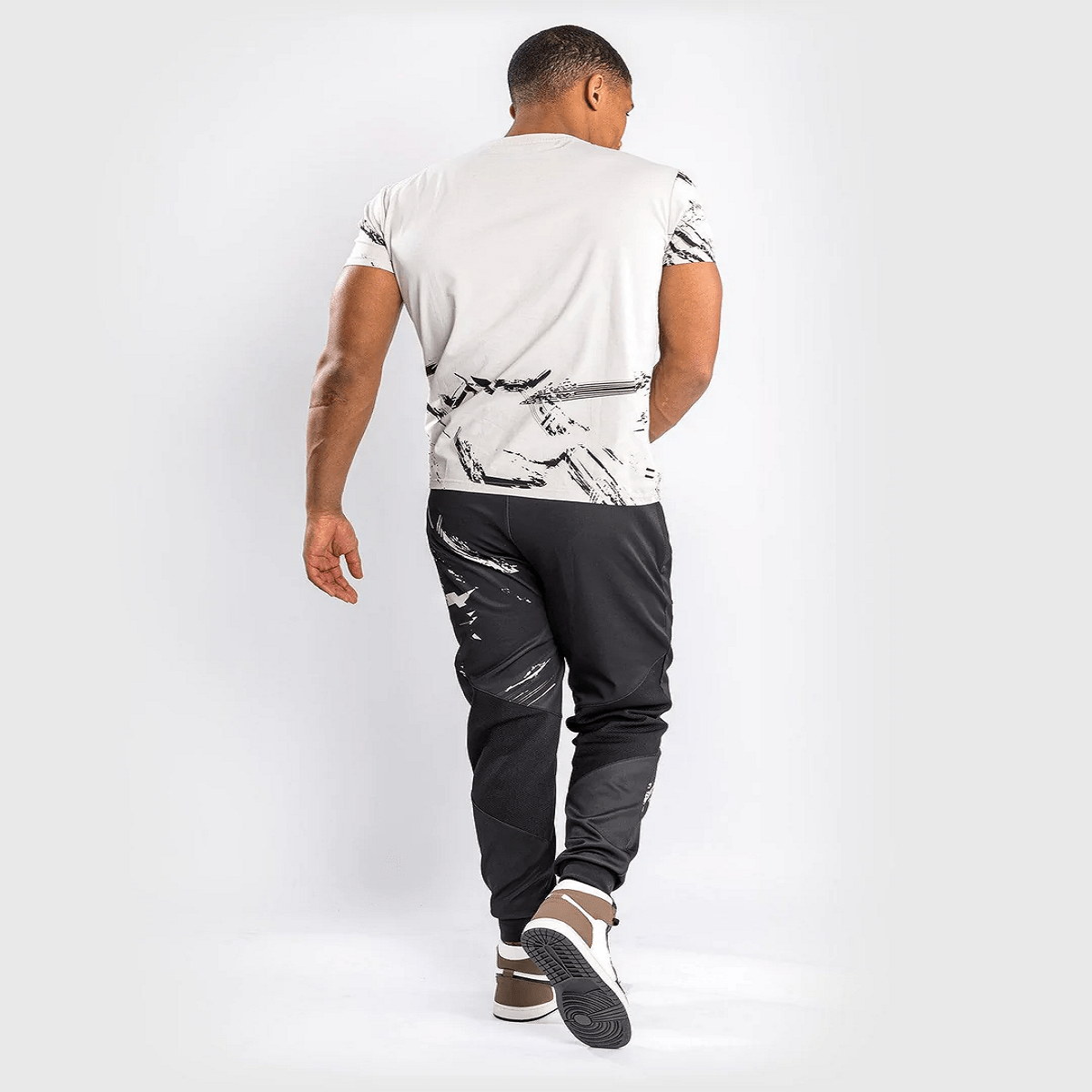Venum UFC Authentic Fight Week 2.0 Jogger Pants - Black/Sand - Forza Sports