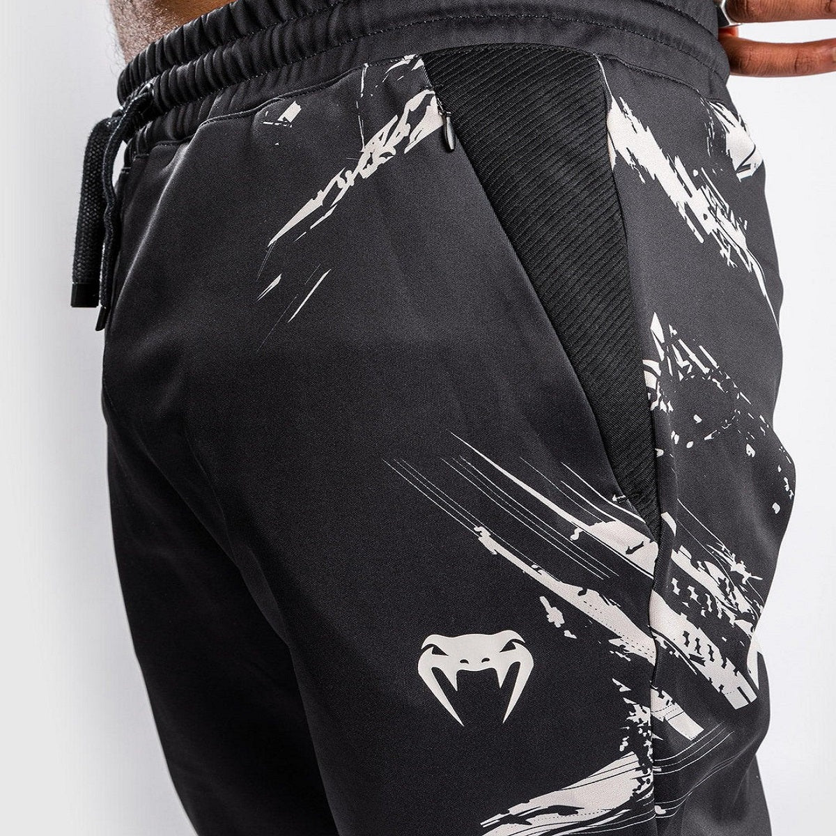 Venum UFC Authentic Fight Week 2.0 Jogger Pants - Black/Sand - Forza Sports