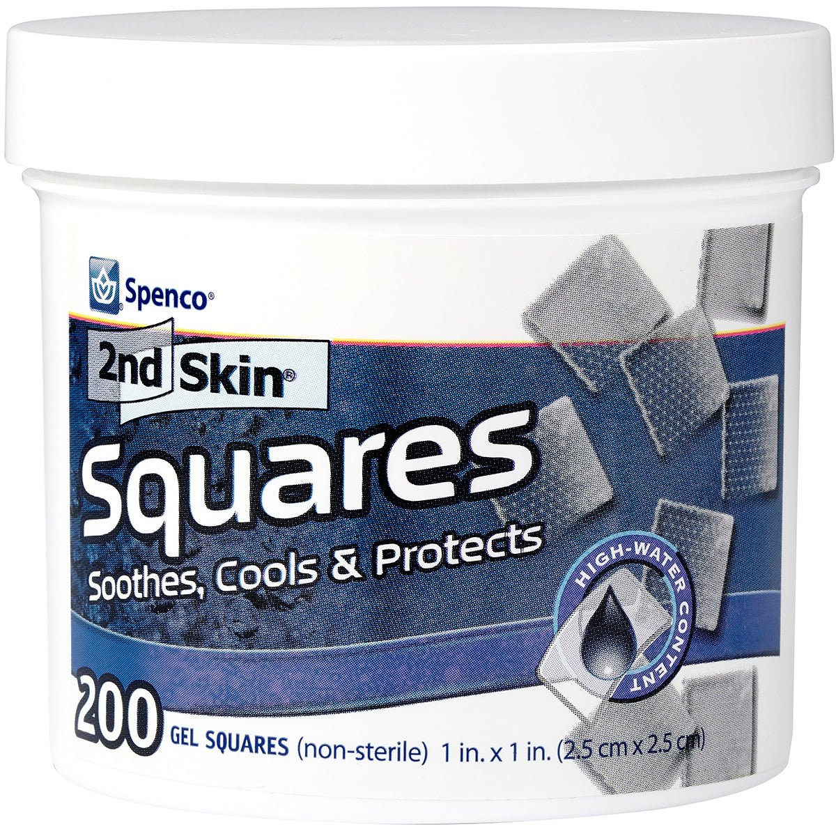 Spenco 2nd Skin 1" x 1" Squares - Forza Sports