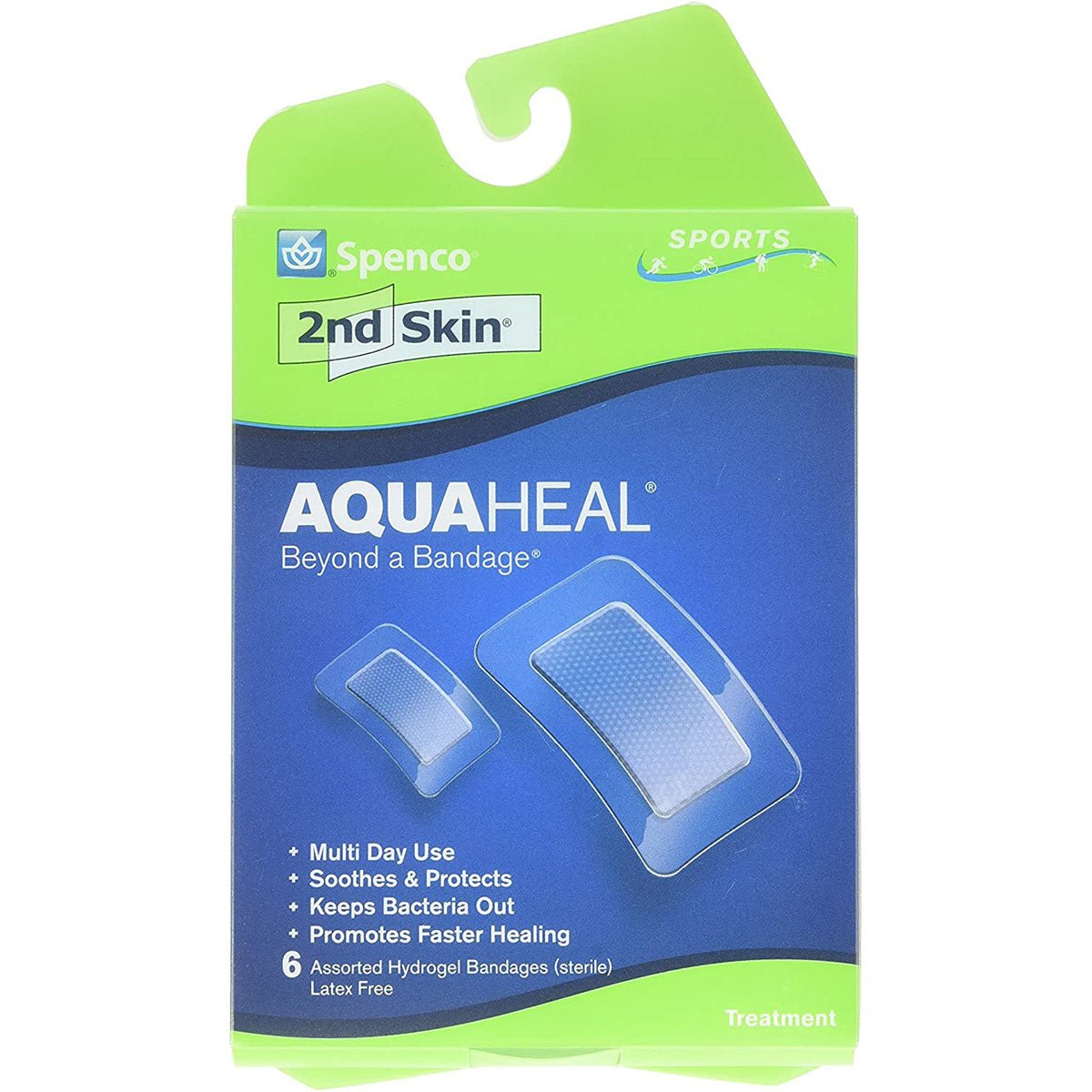 Spenco 2nd Skin AquaHeal Hydrogel Bandages - Forza Sports
