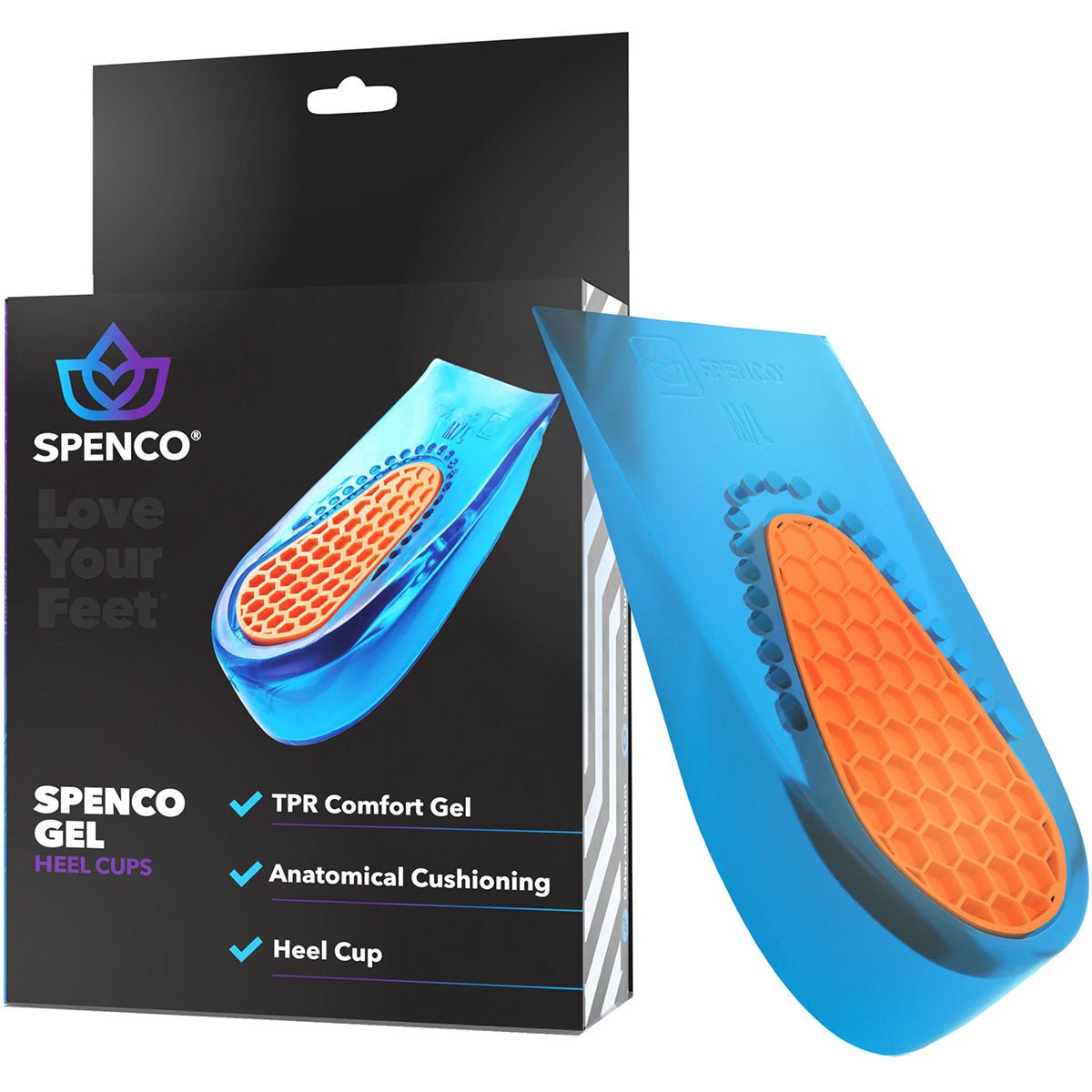 Spenco Gel Heel Cups - Forza Sports