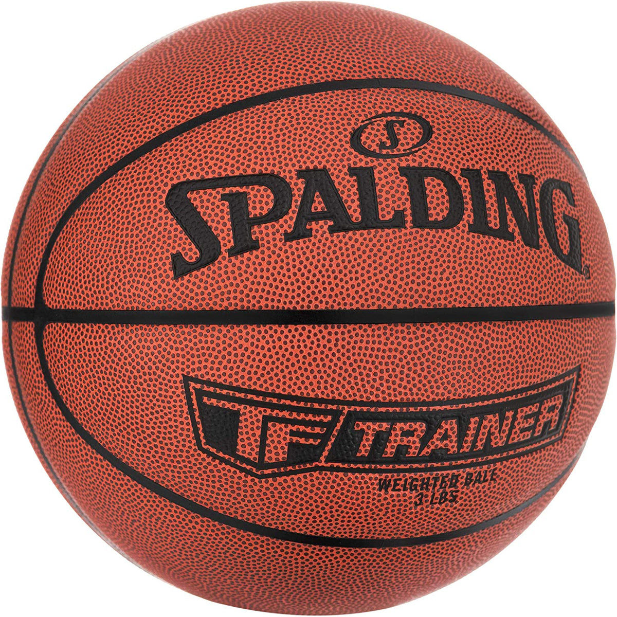 Spalding TF Trainer basketball on a white background