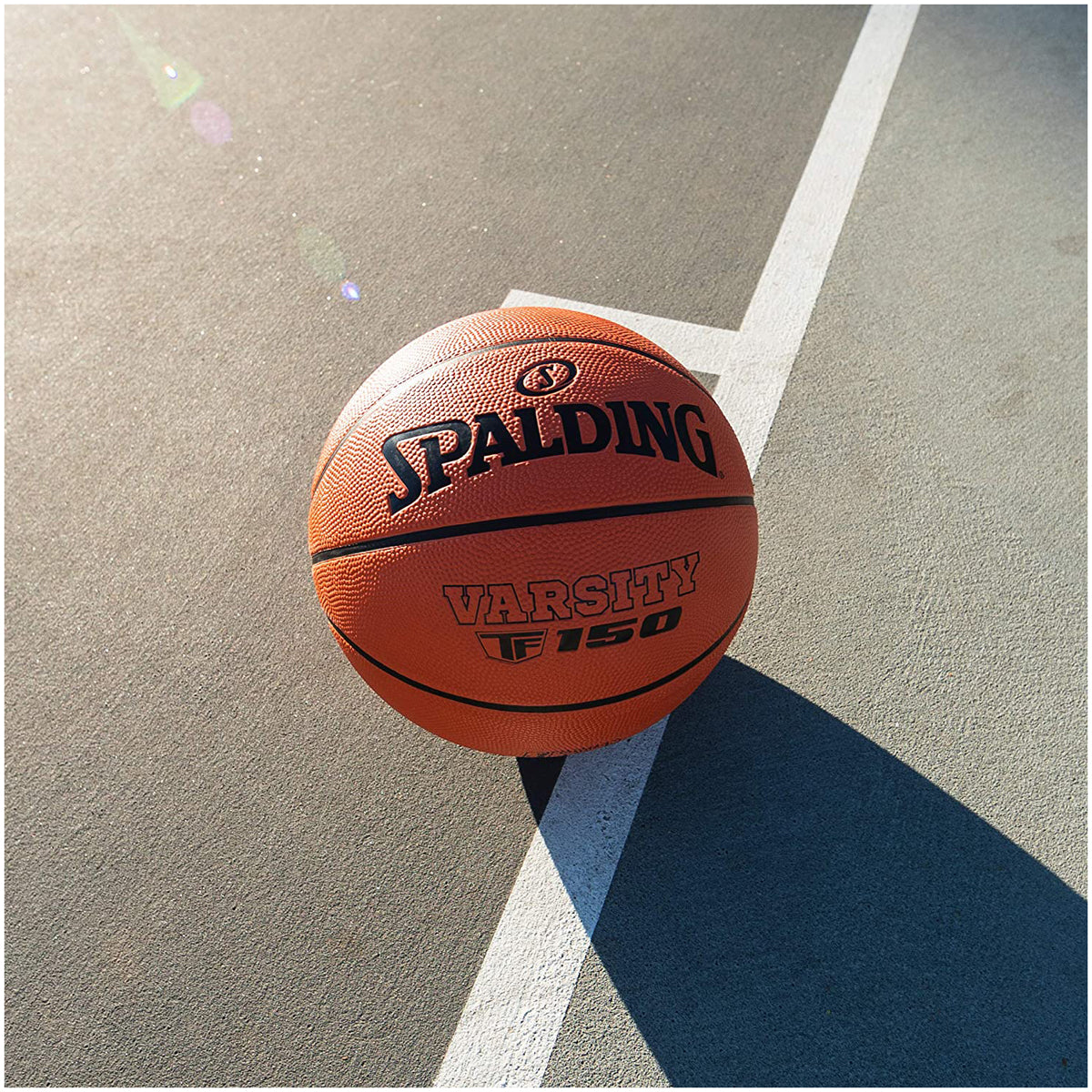 Spalding Varsity TF-150 Indoor/Outdoor Basketball outside - Forza Sports
