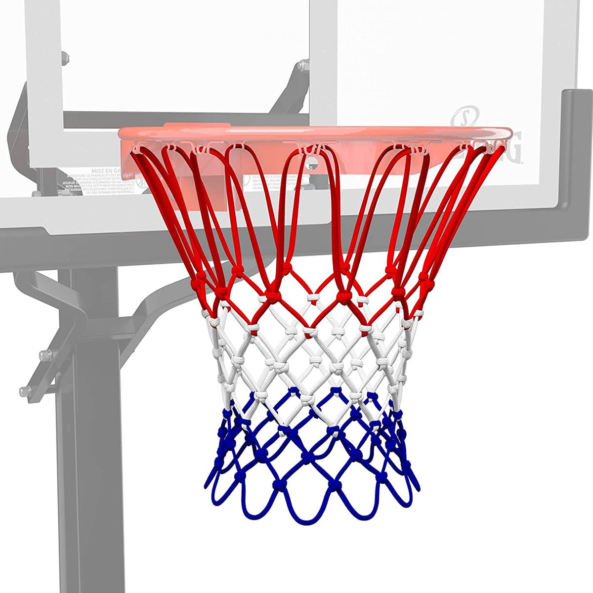 Spalding Heavy - Duty Basketball Net - Red/White/Blue - Forza Sports