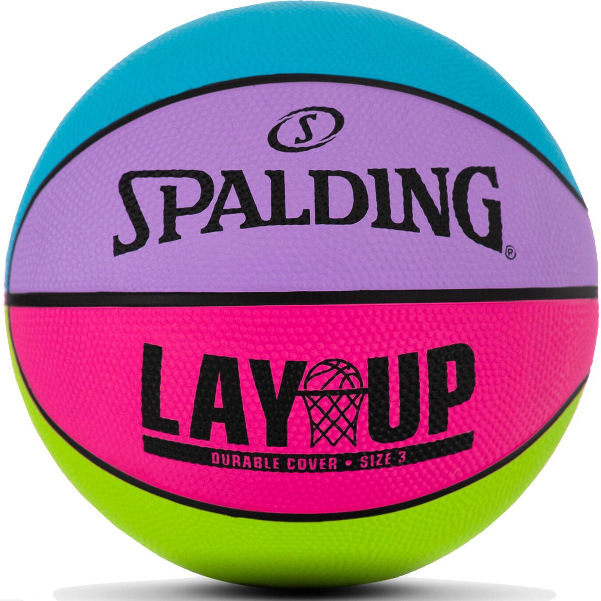 Spalding 22" Lay - Up Mini Rubber Outdoor Basketball - Forza Sports