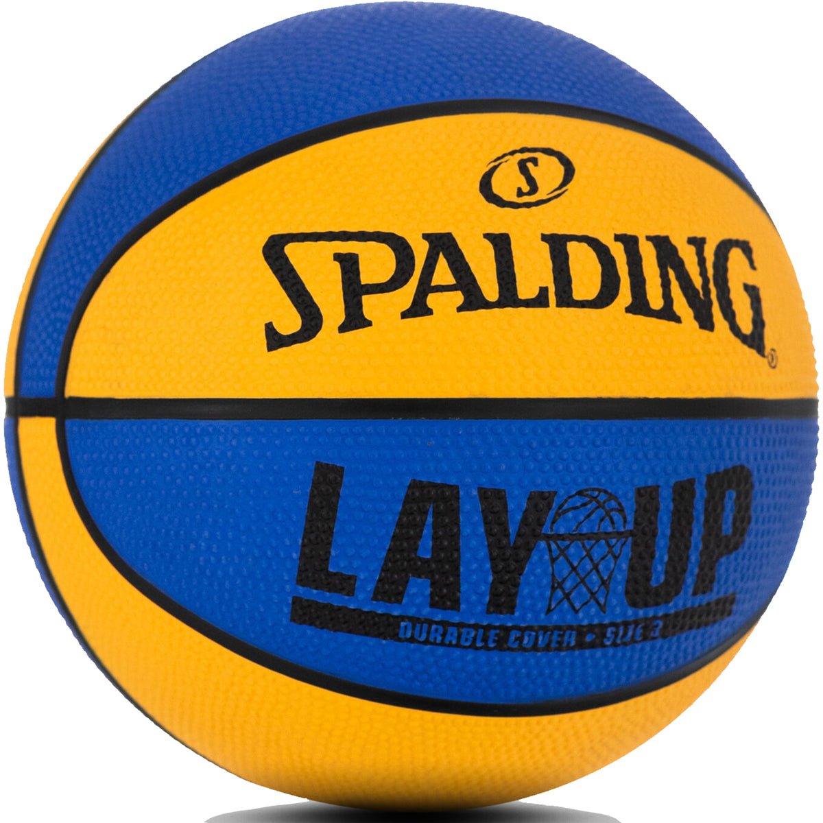 Spalding Layup Mini Rubber Outdoor Basketball - Forza Sports