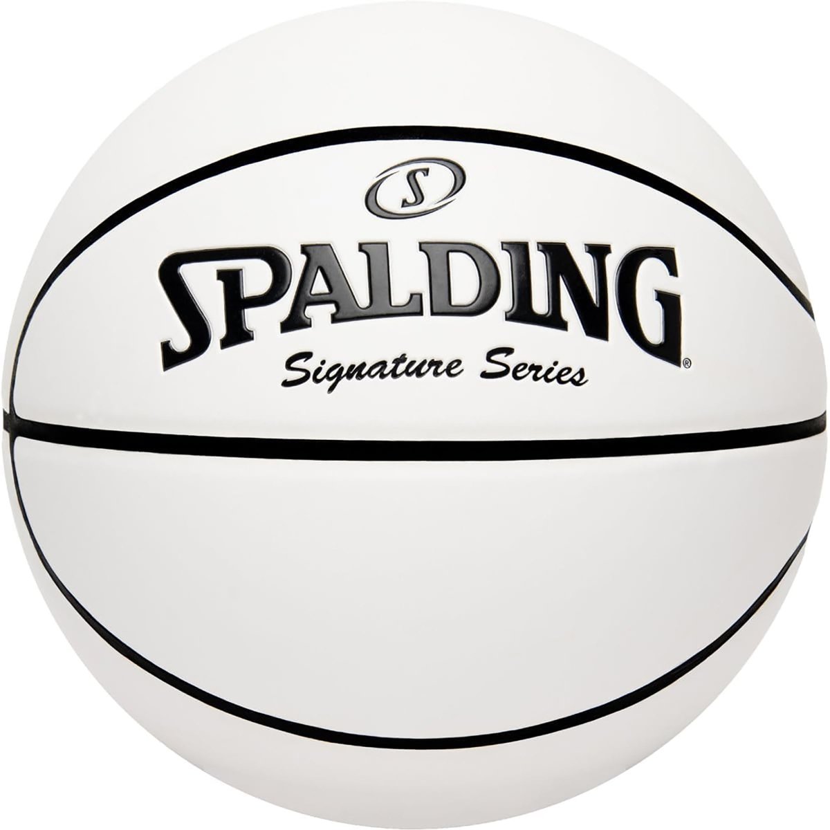 Spalding 29.5" Signature Series Autograph Basketball - White - Forza Sports