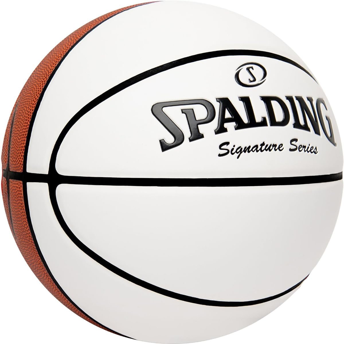 Spalding 29.5" Signature Series Autograph Basketball - White - Forza Sports