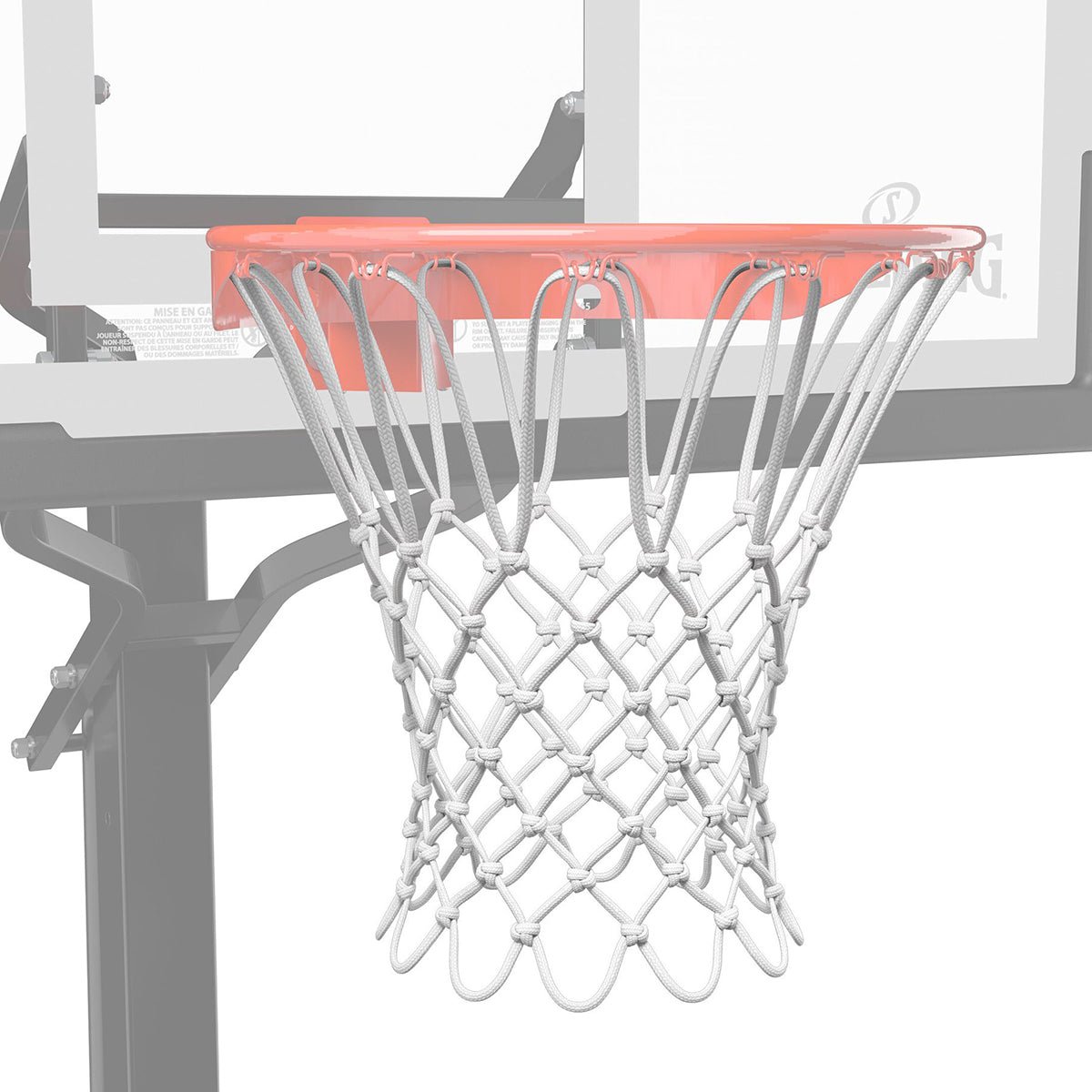 Spalding Heavy Duty Indoor/Outdoor Basketball Net - White - Forza Sports