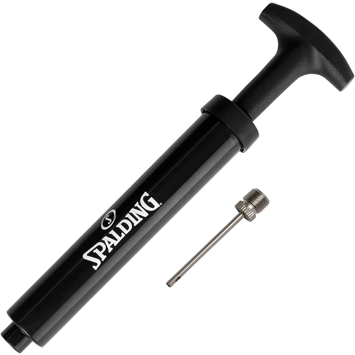 Spalding 6" Dual Action Ball Pump - Black - Forza Sports
