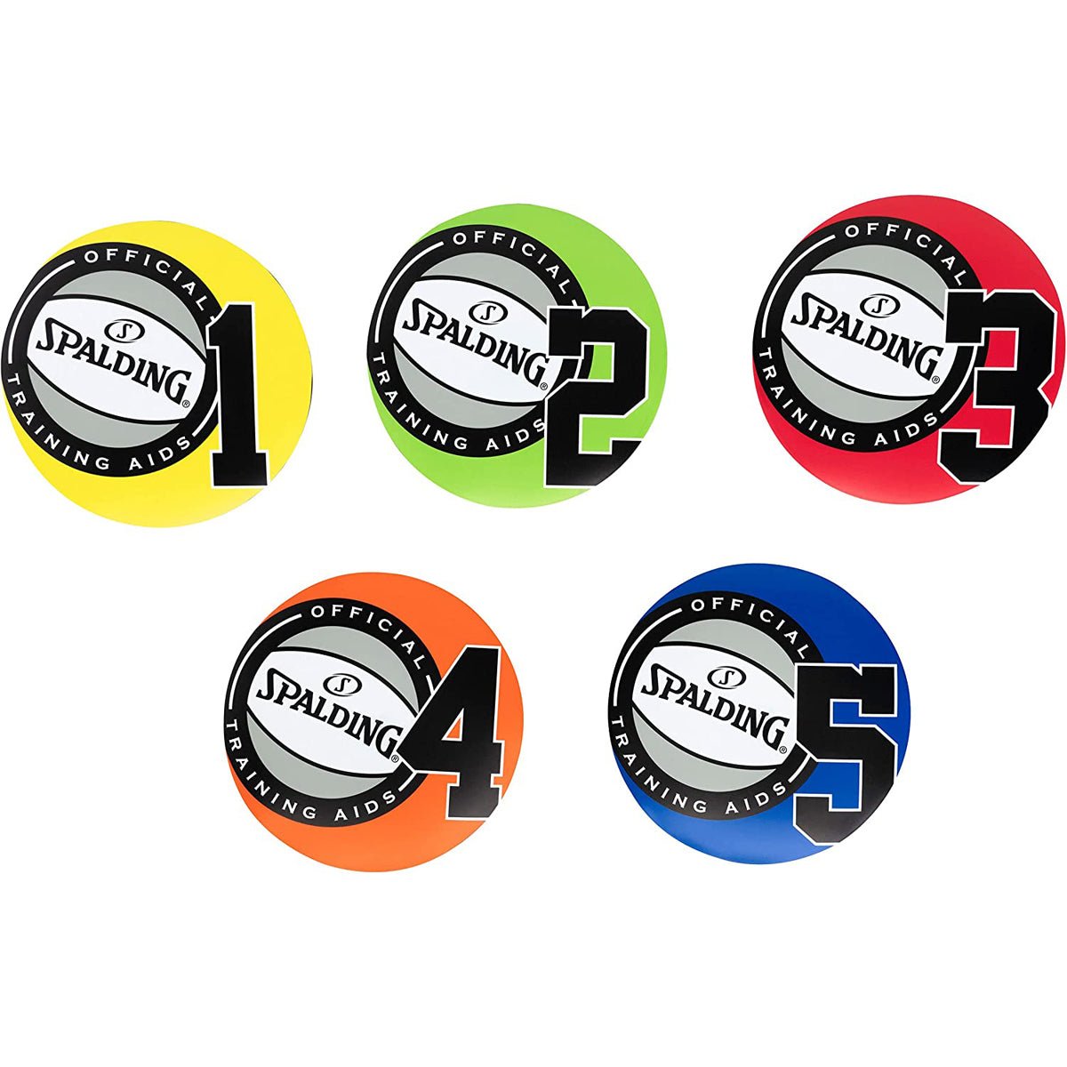 Spalding Shooting Spots Training Aid 5 - Pack - Multicolor - Forza Sports