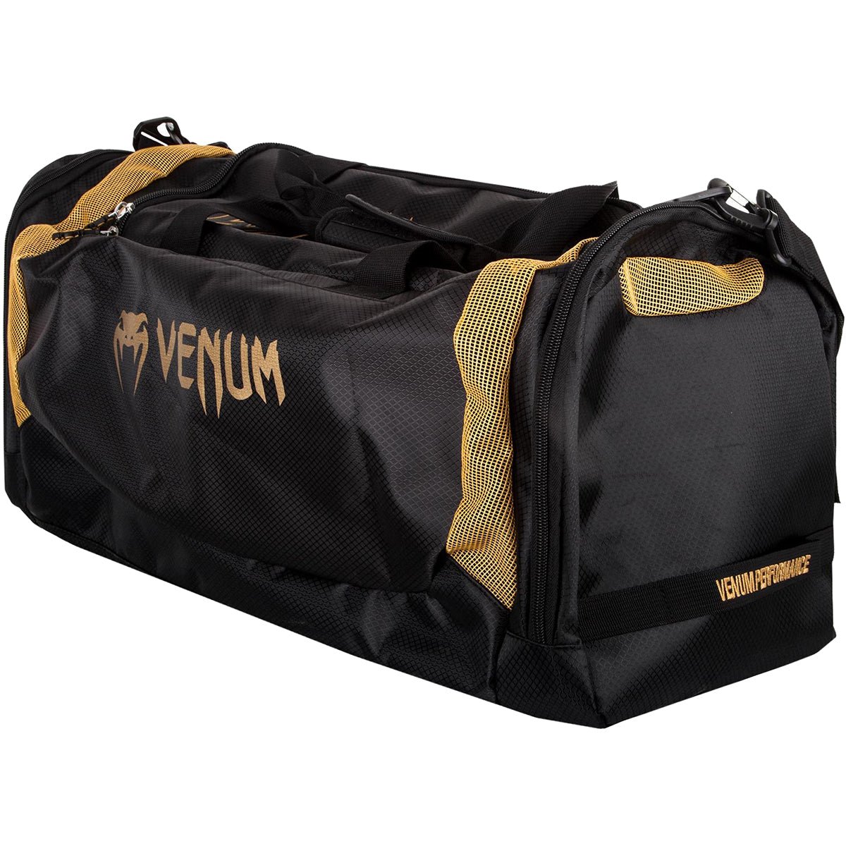 Venum Trainer Lite Sport Duffel Bag - Black/Gold - Forza Sports