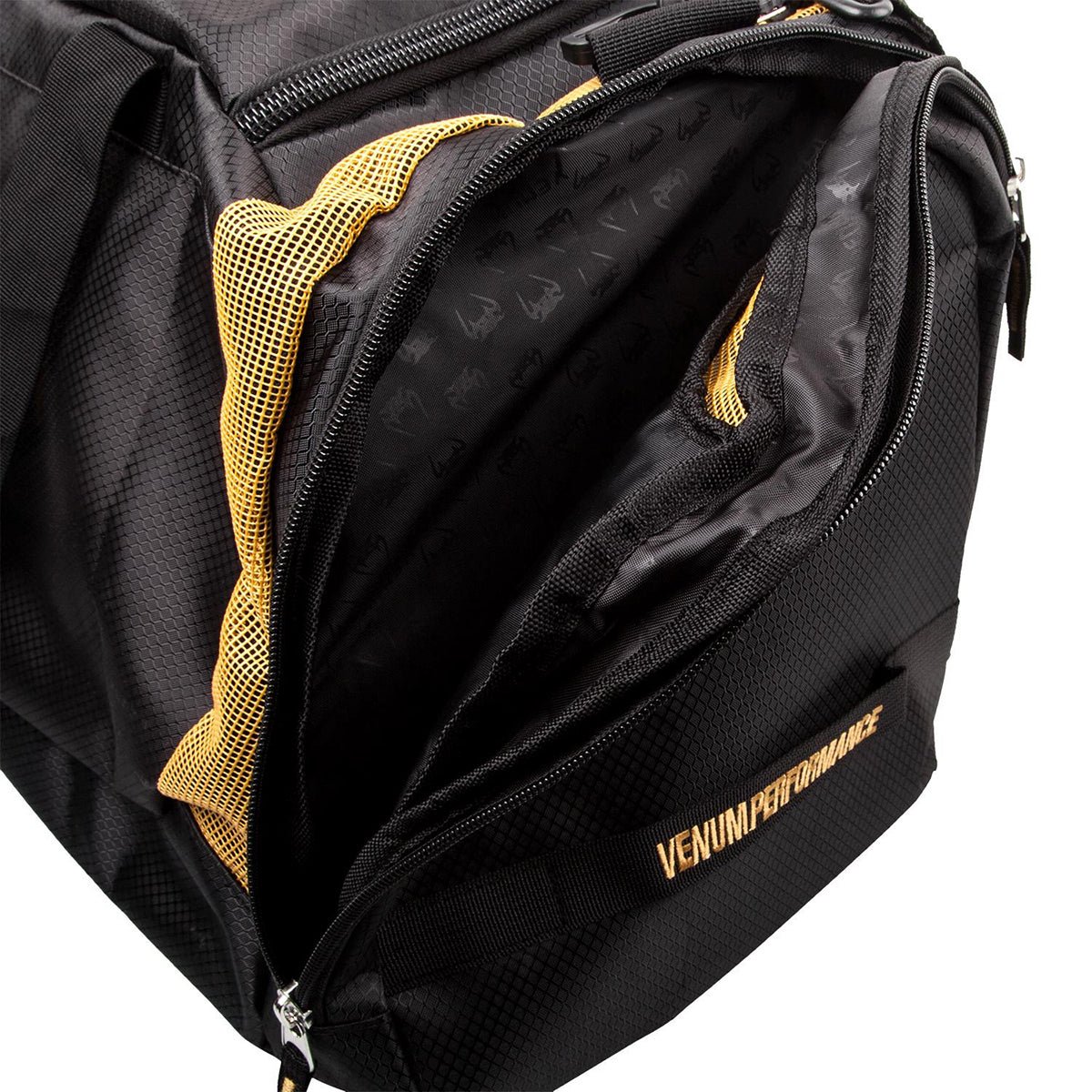 Venum Trainer Lite Sport Duffel Bag - Black/Gold - Forza Sports