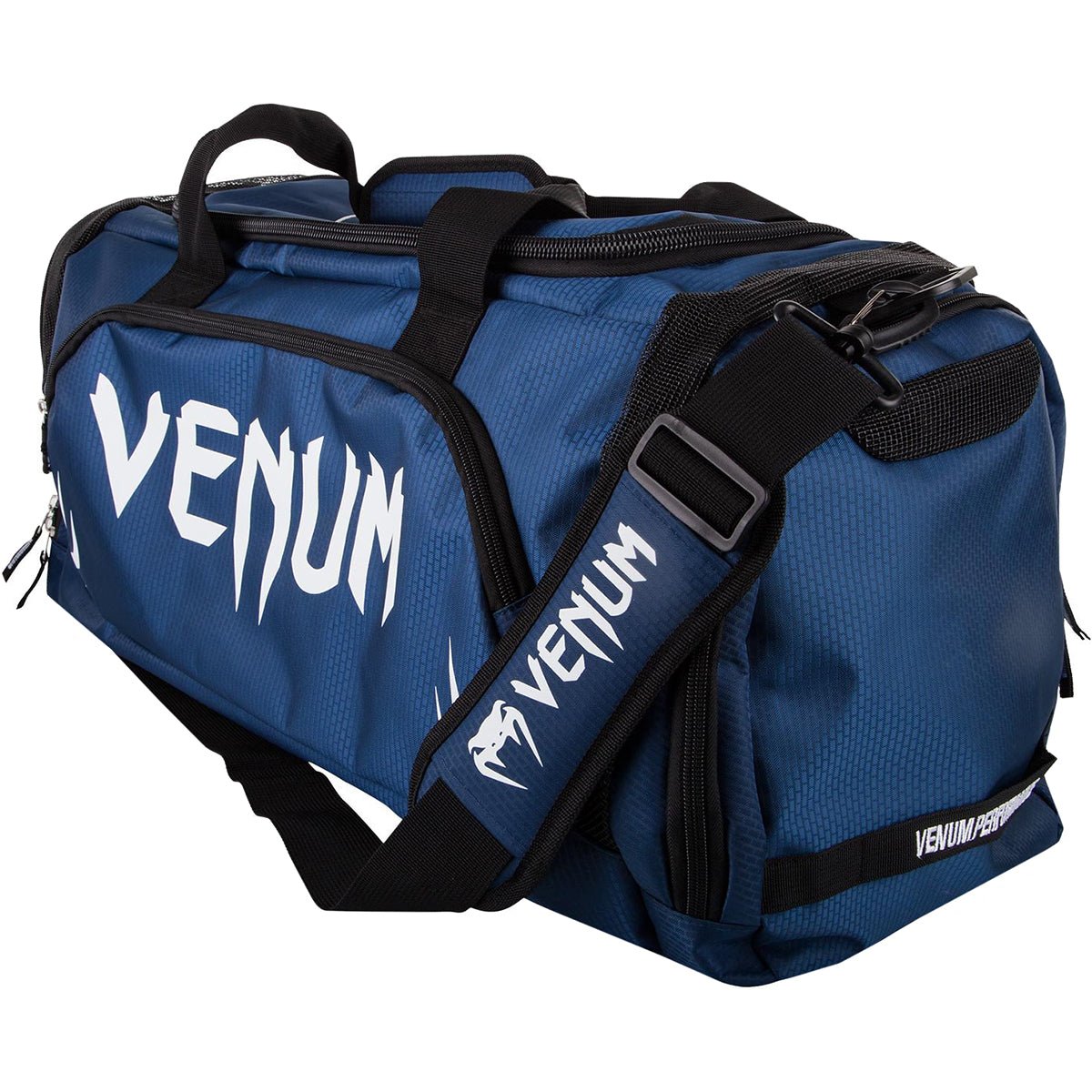Venum Trainer Lite Sport Duffel Bag - Navy Blue/White - Forza Sports