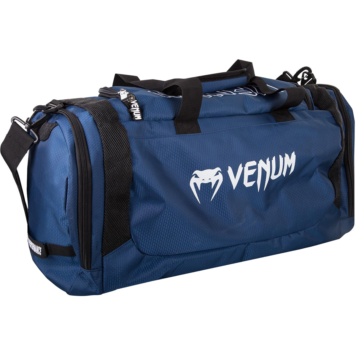Venum Trainer Lite Sport Duffel Bag - Navy Blue/White Venum