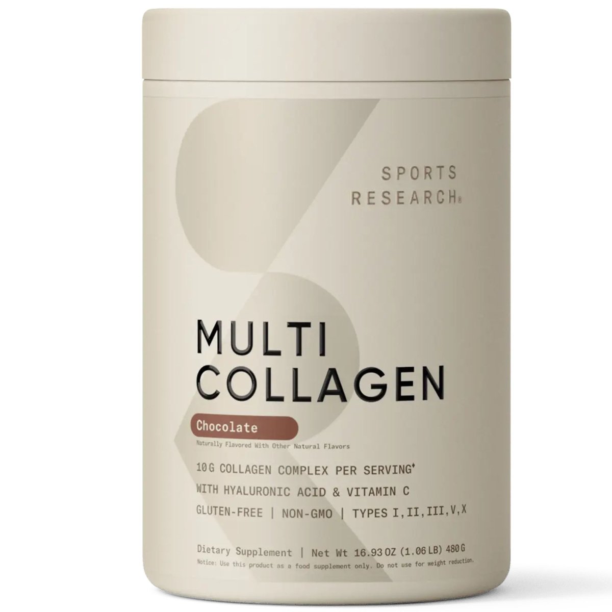 Sports Research Hydrolyzed Collagen Peptides Dietary Supplement - 41 Servings - Forza Sports