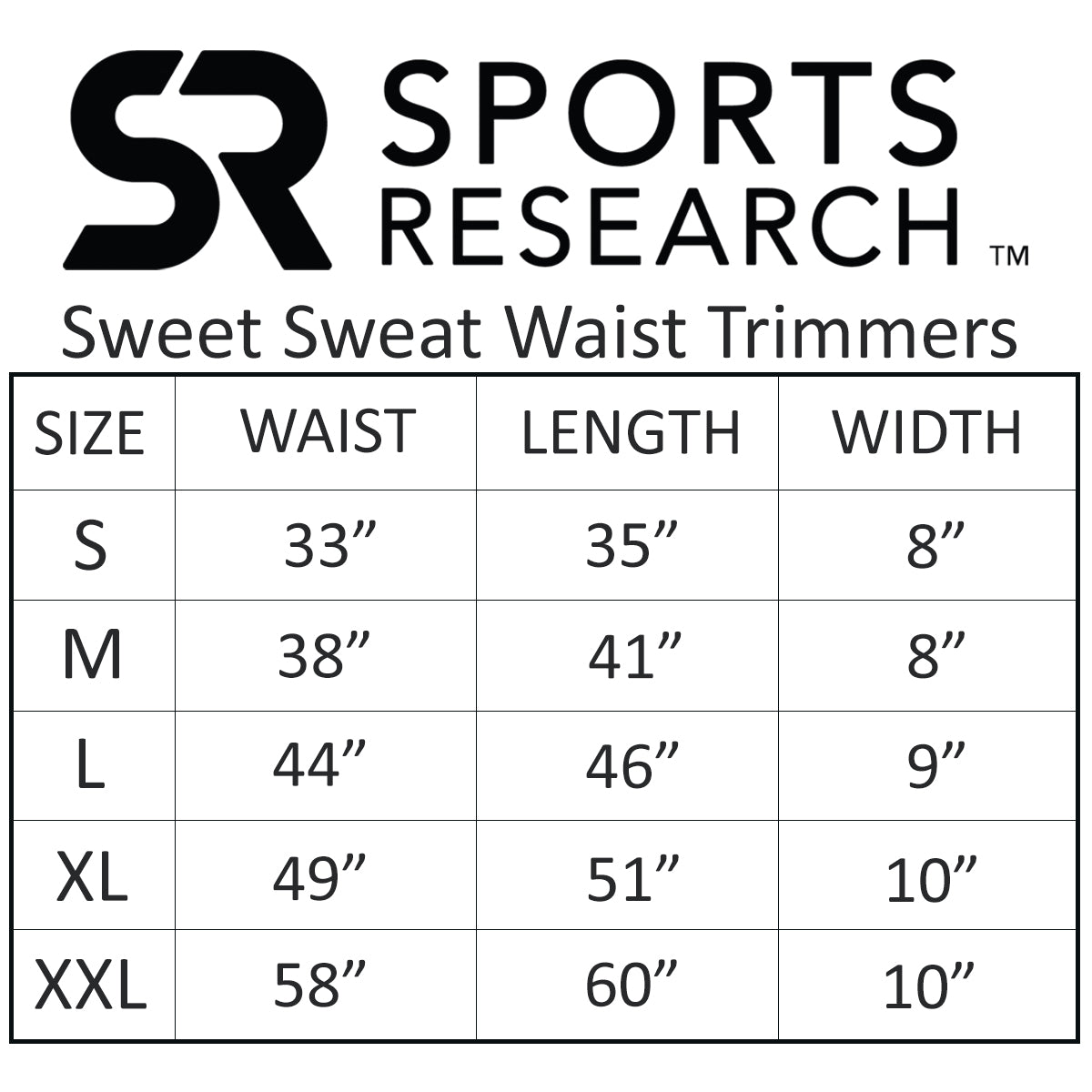 Sports Research Sweet Sweat Waist Trimmer Belt - Yellow Sports Research