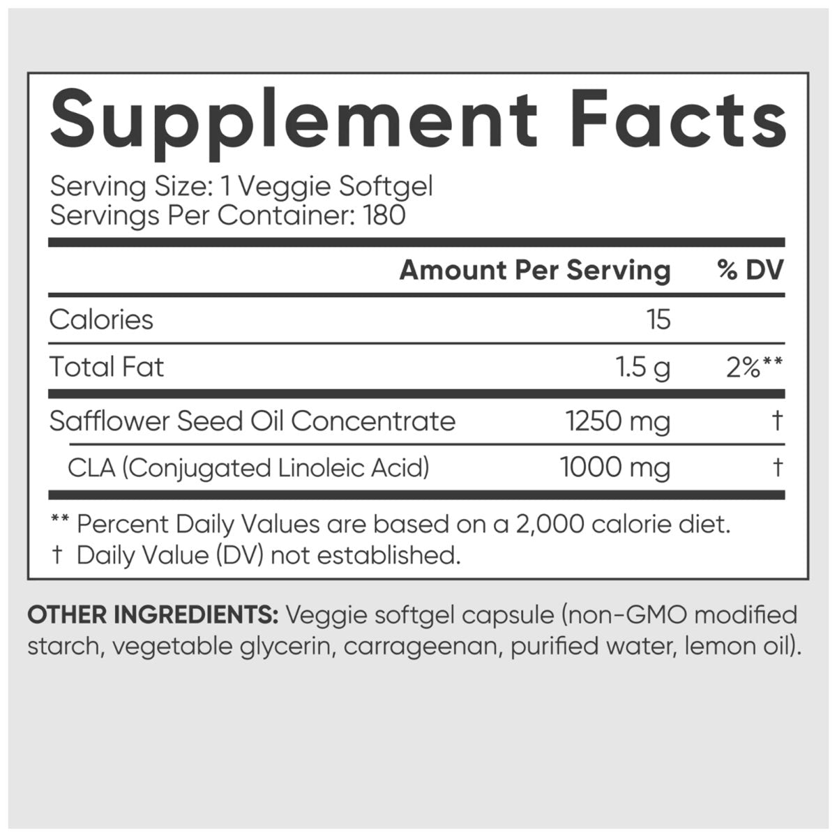 Sports Research Vegan CLA Dietary Supplement - Forza Sports